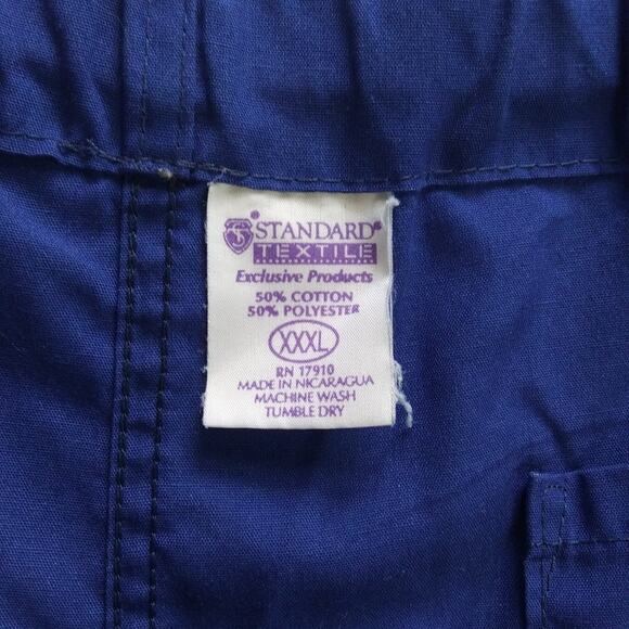 Drawstring Scrub Pants 3XL Unisex Standard Textile Big&Tall  XXXL Medical Dental - Picture 2 of 5